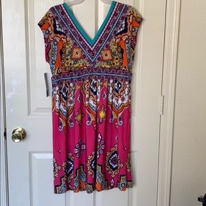 BNWT KIARA PAISLEY PRINTED knee length dress #M